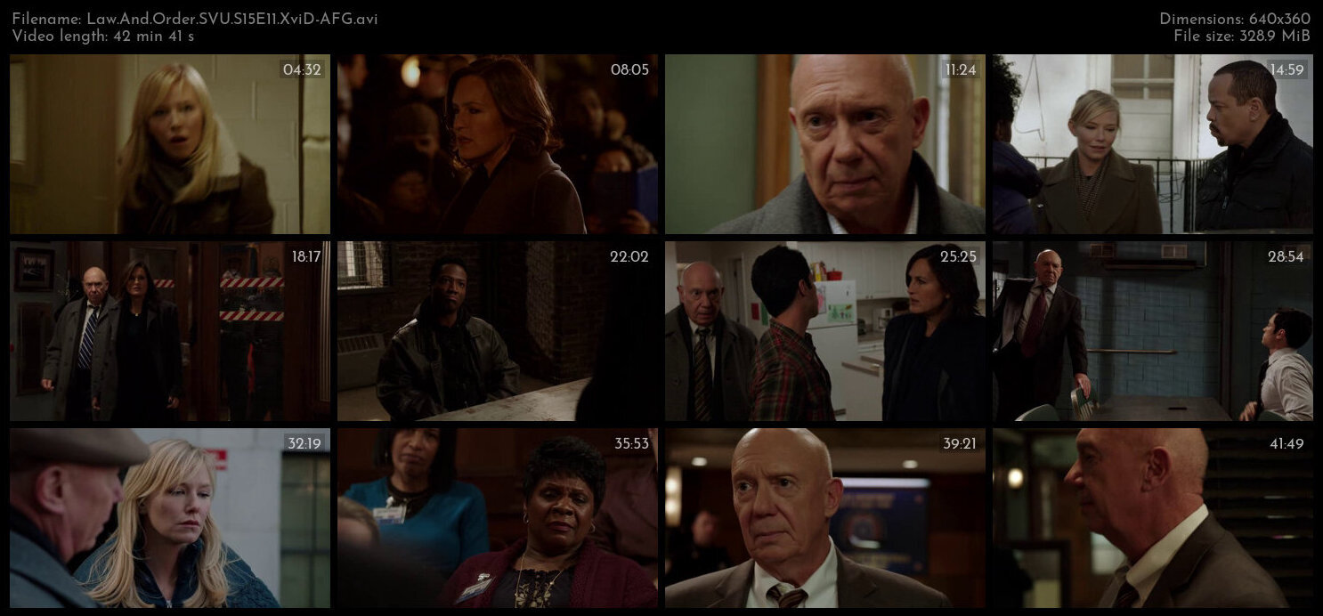 Law And Order SVU S15E11 XviD AFG TGx