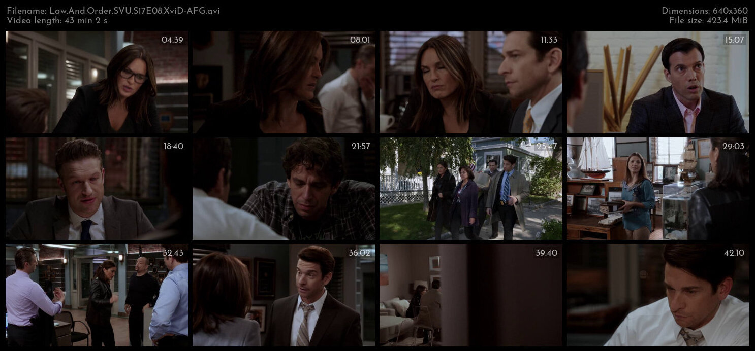 Law And Order SVU S17E08 XviD AFG TGx