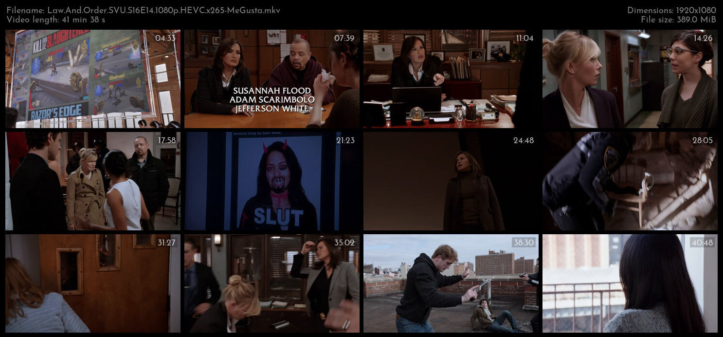 Law And Order SVU S16E14 1080p HEVC x265 MeGusta TGx