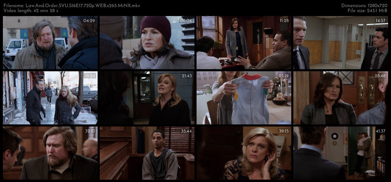 Law And Order SVU S16E17 720p WEB x265 MiNX TGx