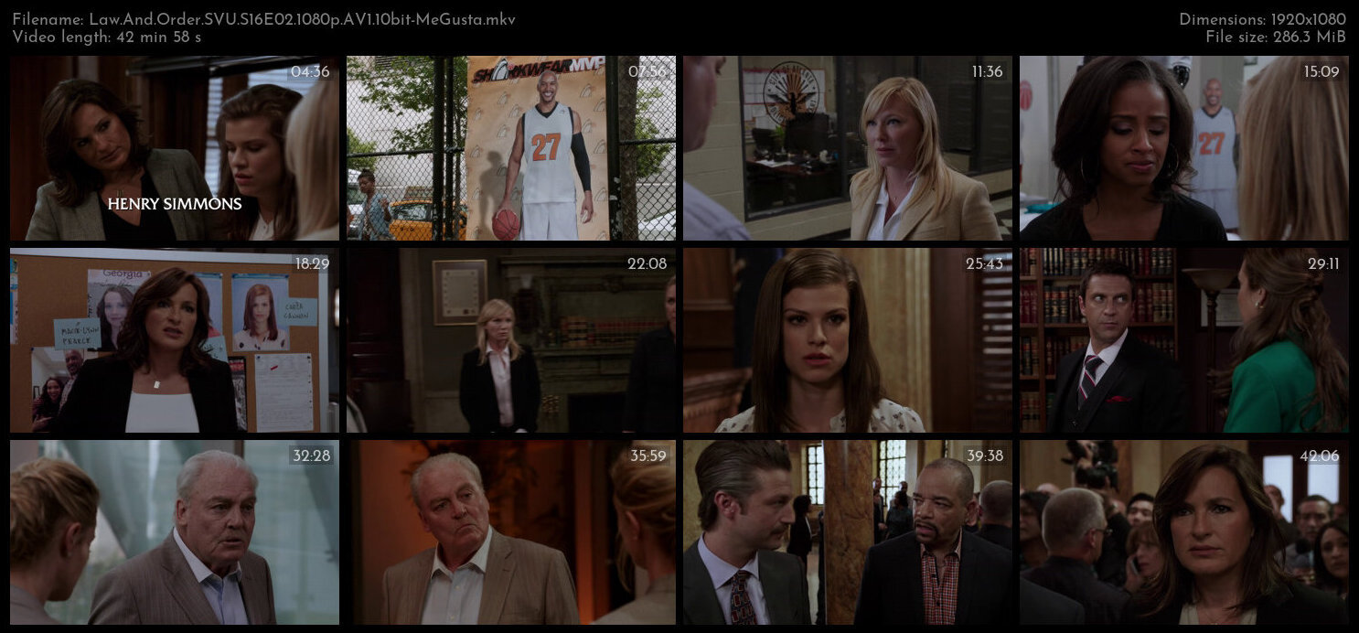 Law And Order SVU S16E02 1080p AV1 10bit MeGusta TGx