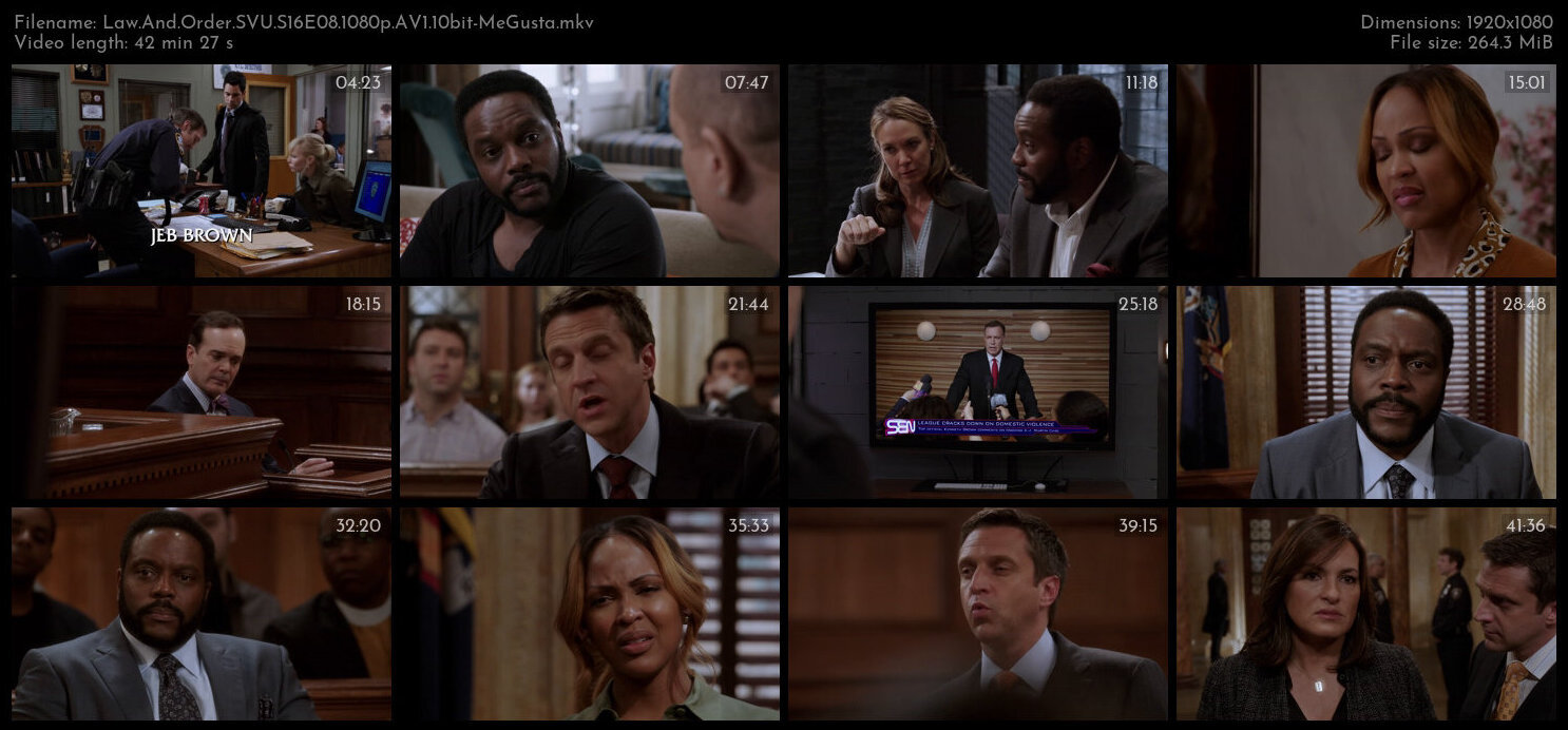 Law And Order SVU S16E08 1080p AV1 10bit MeGusta TGx