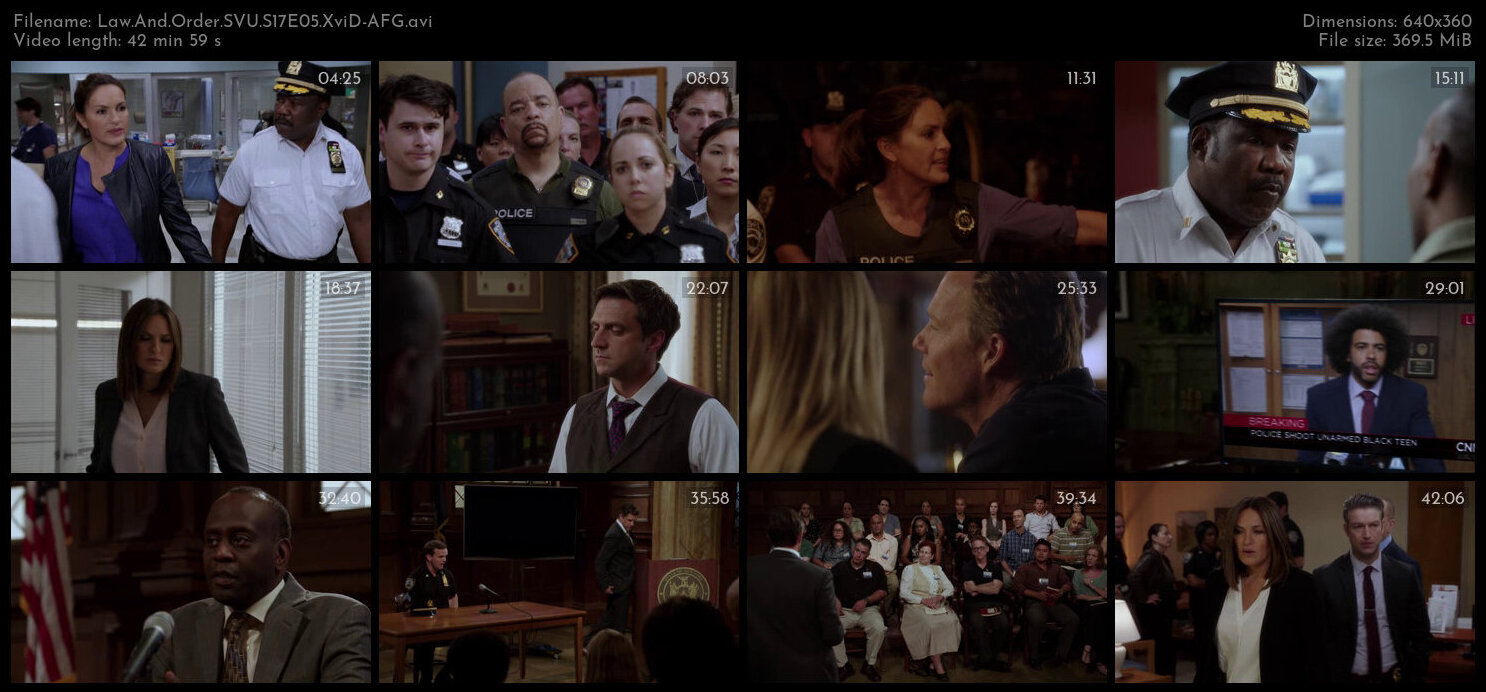 Law And Order SVU S17E05 XviD AFG TGx