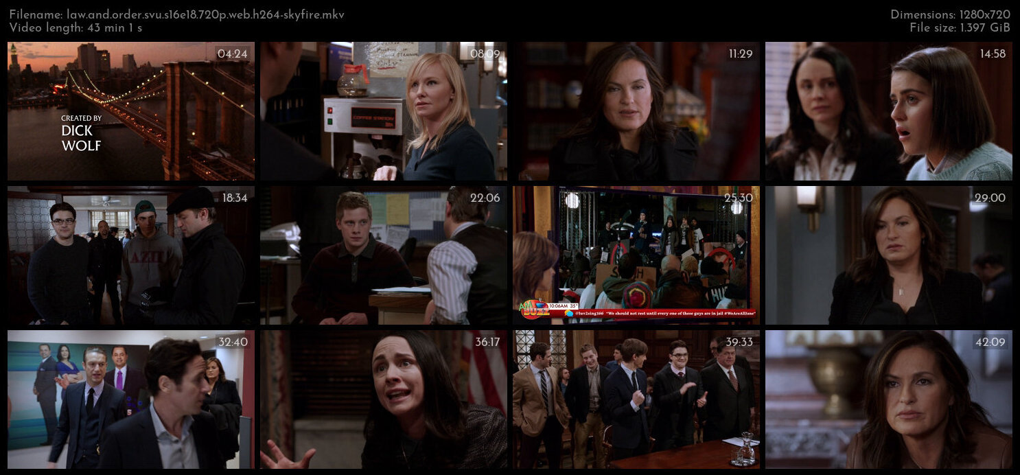 Law And Order SVU S16E18 720p WEB H264 SKYFiRE TGx