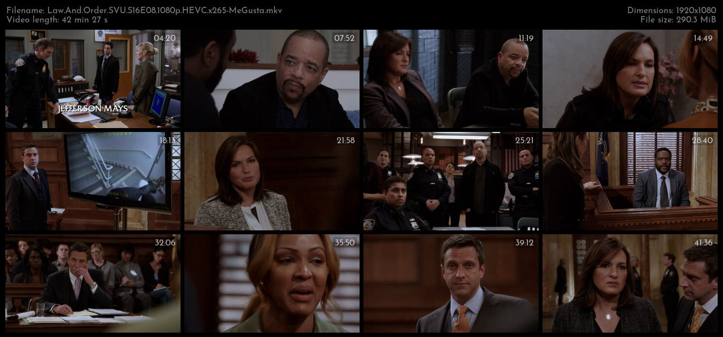 Law And Order SVU S16E08 1080p HEVC x265 MeGusta TGx