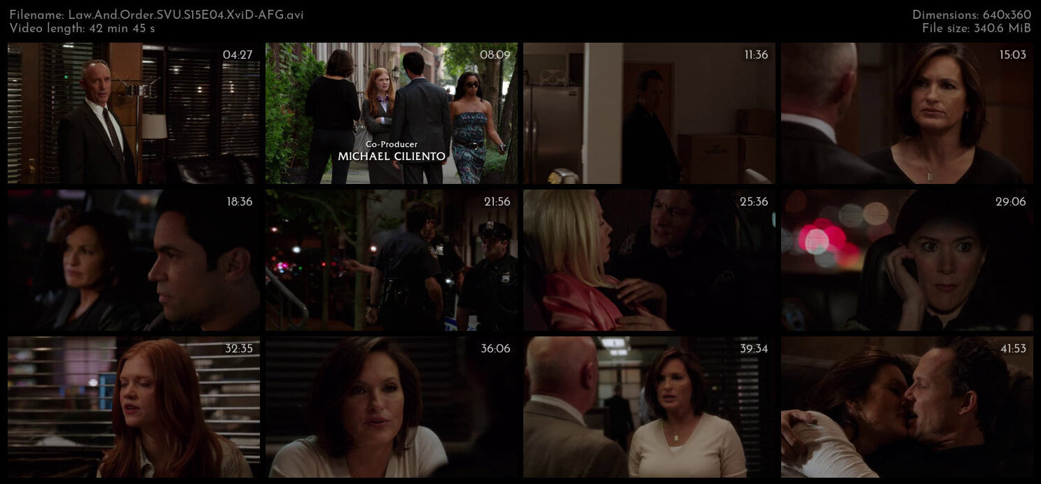 Law And Order SVU S15E04 XviD AFG TGx