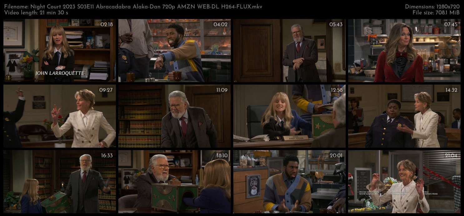 Night Court 2023 S03E11 Abracadabra Alaka Dan 720p AMZN WEB DL H264 FLUX TGx