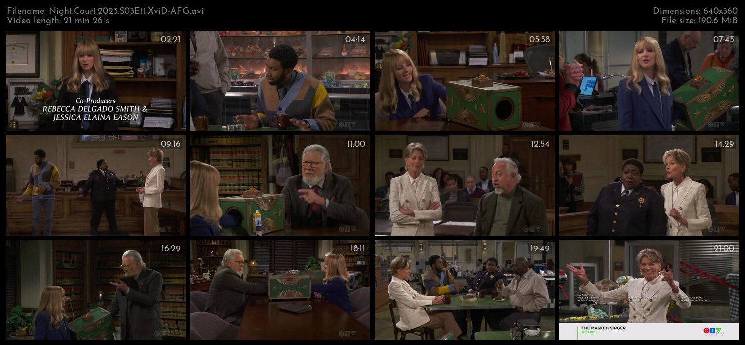 Night Court 2023 S03E11 XviD AFG TGx