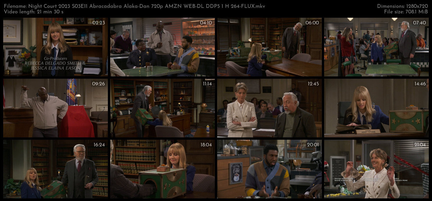 Night Court 2023 S03E11 Abracadabra Alaka Dan 720p AMZN WEB DL DDP5 1 H 264 FLUX TGx