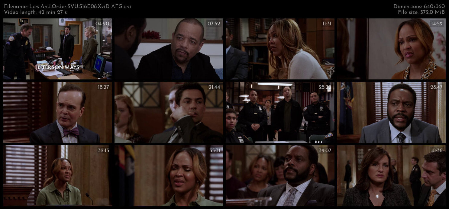 Law And Order SVU S16E08 XviD AFG TGx