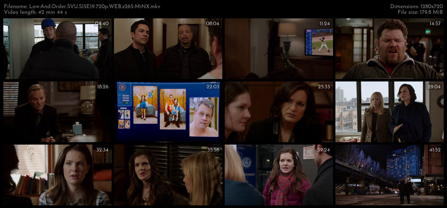 Law And Order SVU S15E19 720p WEB x265 MiNX TGx