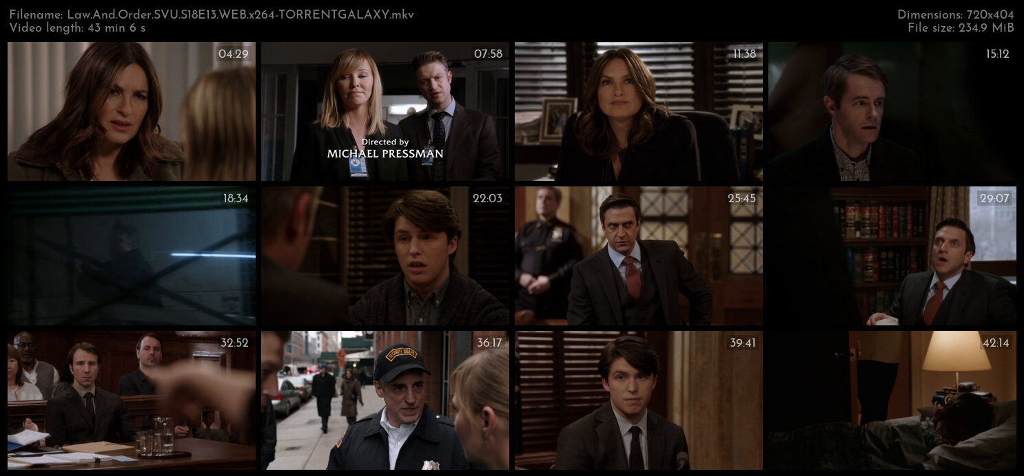 Law And Order SVU S18E13 WEB x264 TORRENTGALAXY