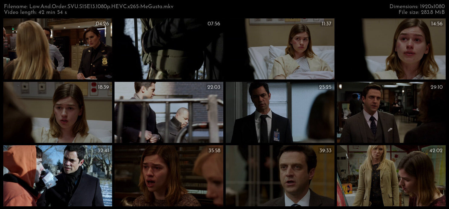 Law And Order SVU S15E13 1080p HEVC x265 MeGusta TGx