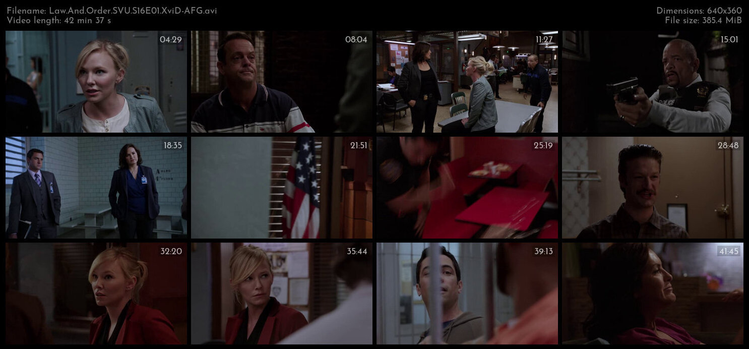 Law And Order SVU S16E01 XviD AFG TGx