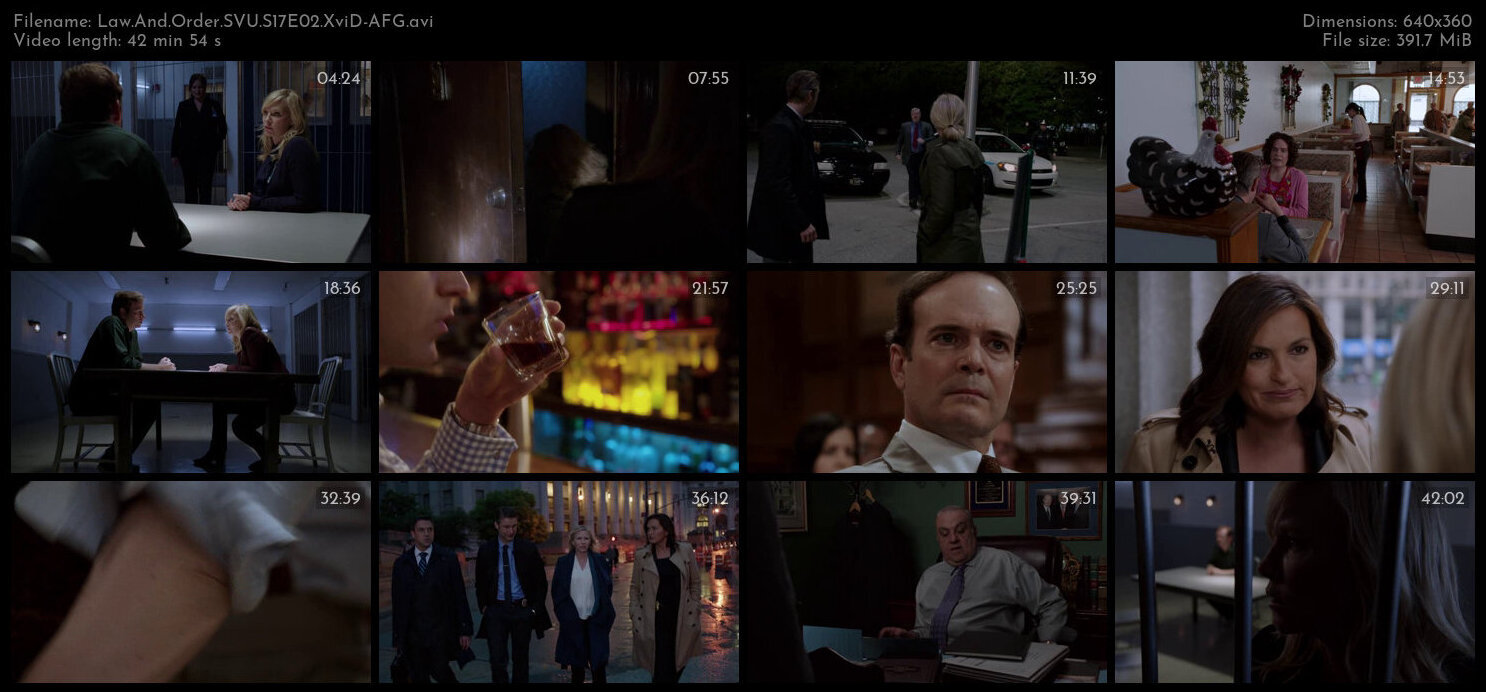 Law And Order SVU S17E02 XviD AFG TGx