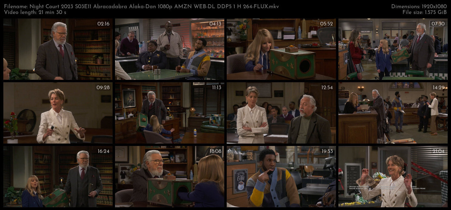 Night Court 2023 S03E11 Abracadabra Alaka Dan 1080p AMZN WEB DL DDP5 1 H 264 FLUX TGx