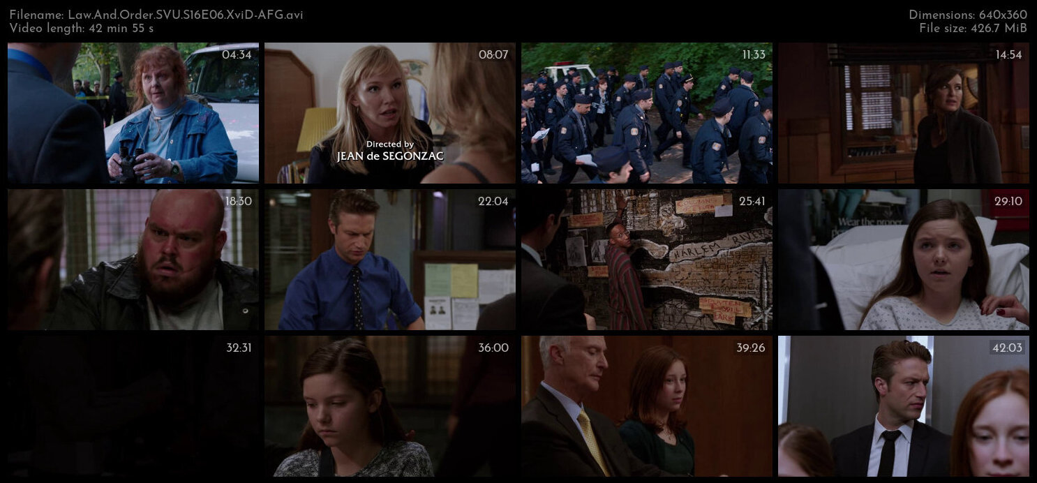 Law And Order SVU S16E06 XviD AFG TGx