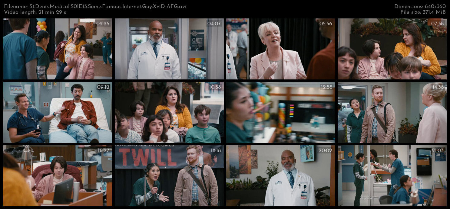 St Denis Medical S01E13 Some Famous Internet Guy XviD AFG TGx