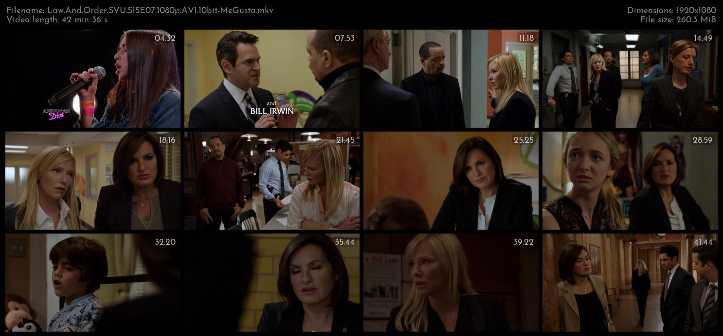 Law And Order SVU S15E07 1080p AV1 10bit MeGusta TGx