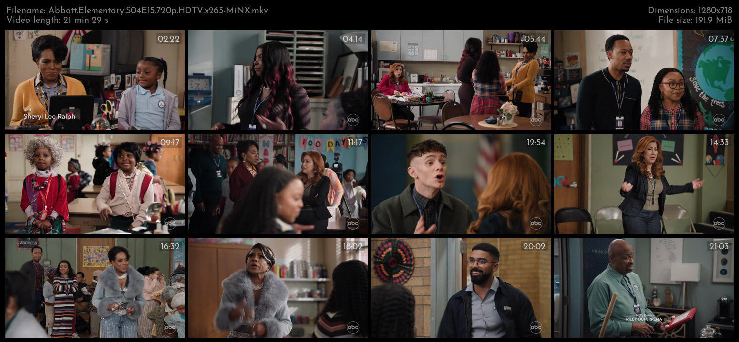 Abbott Elementary S04E15 720p HDTV x265 MiNX TGx