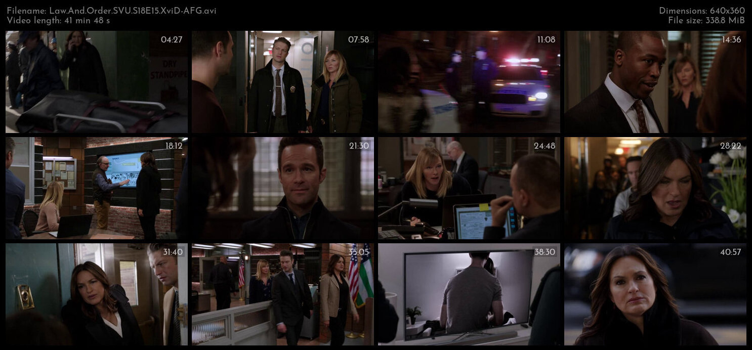 Law And Order SVU S18E15 XviD AFG TGx