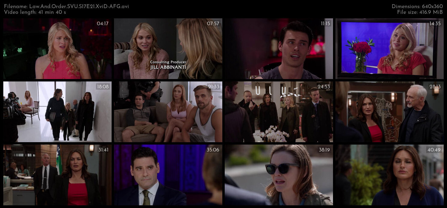 Law And Order SVU S17E21 XviD AFG TGx