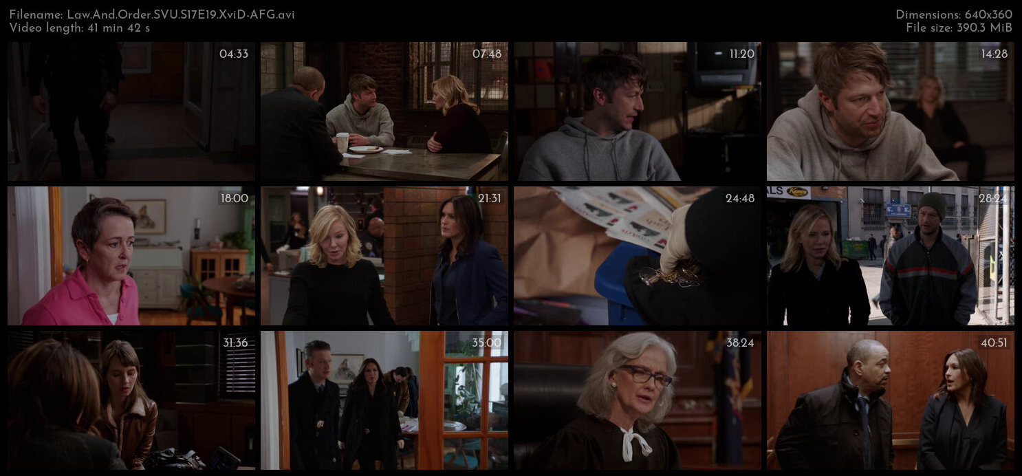 Law And Order SVU S17E19 XviD AFG TGx