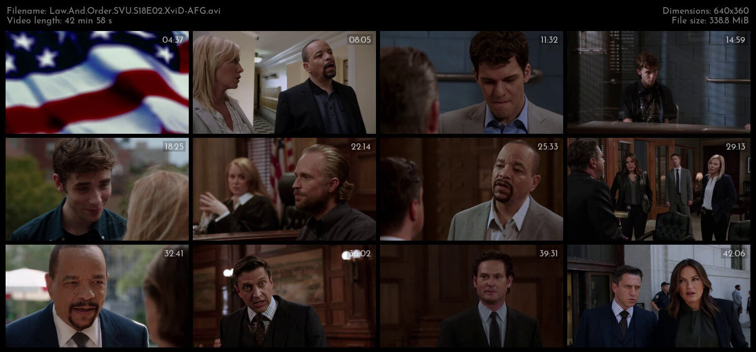 Law And Order SVU S18E02 XviD AFG TGx