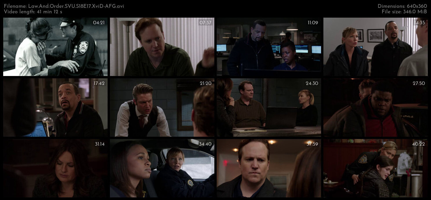 Law And Order SVU S18E17 XviD AFG TGx