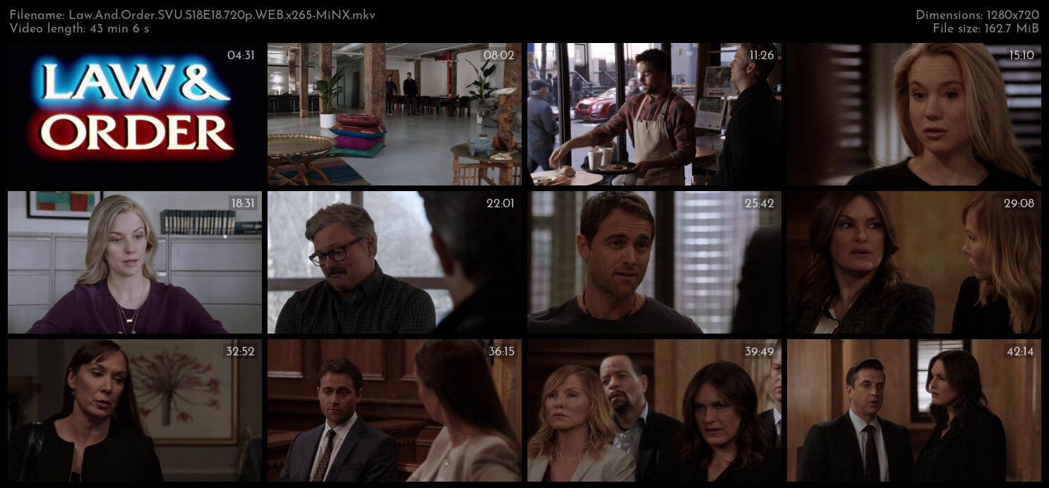 Law And Order SVU S18E18 720p WEB x265 MiNX TGx