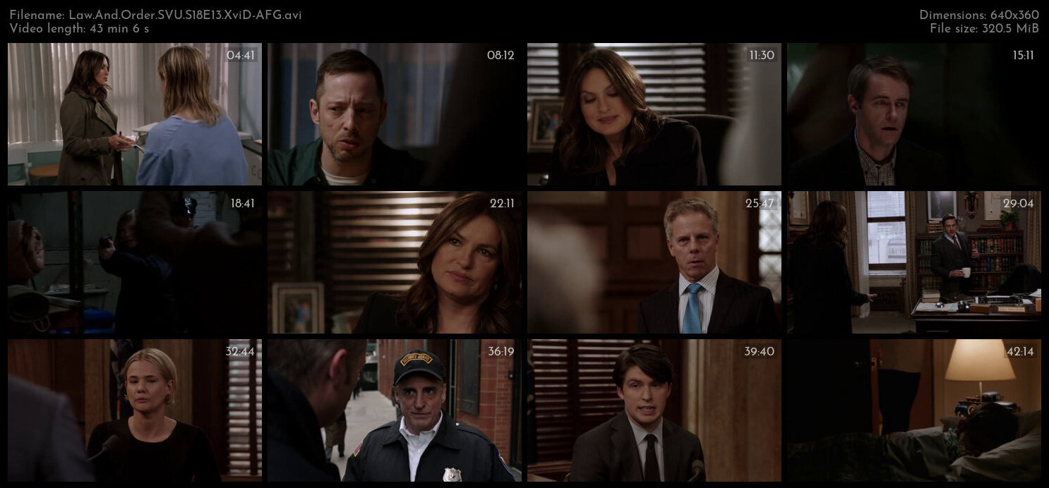 Law And Order SVU S18E13 XviD AFG TGx