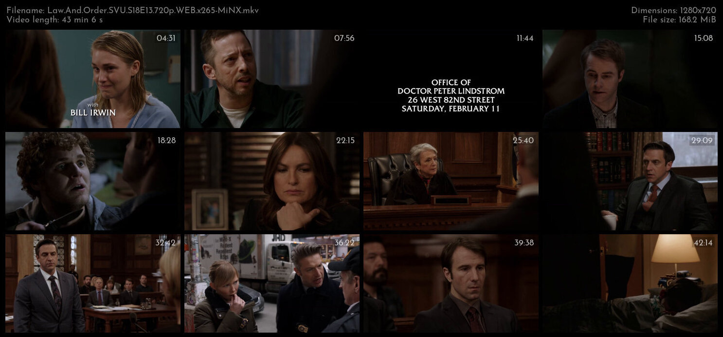 Law And Order SVU S18E13 720p WEB x265 MiNX TGx