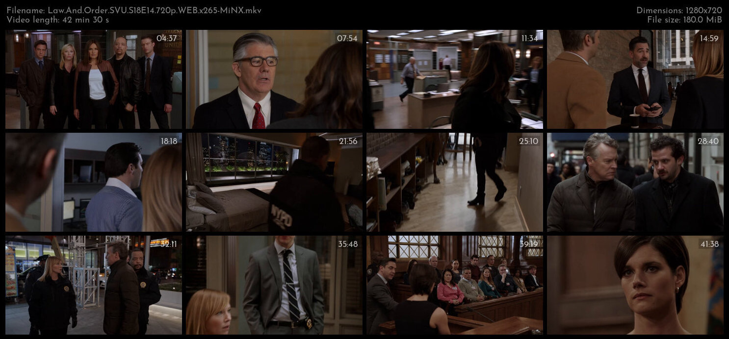 Law And Order SVU S18E14 720p WEB x265 MiNX TGx