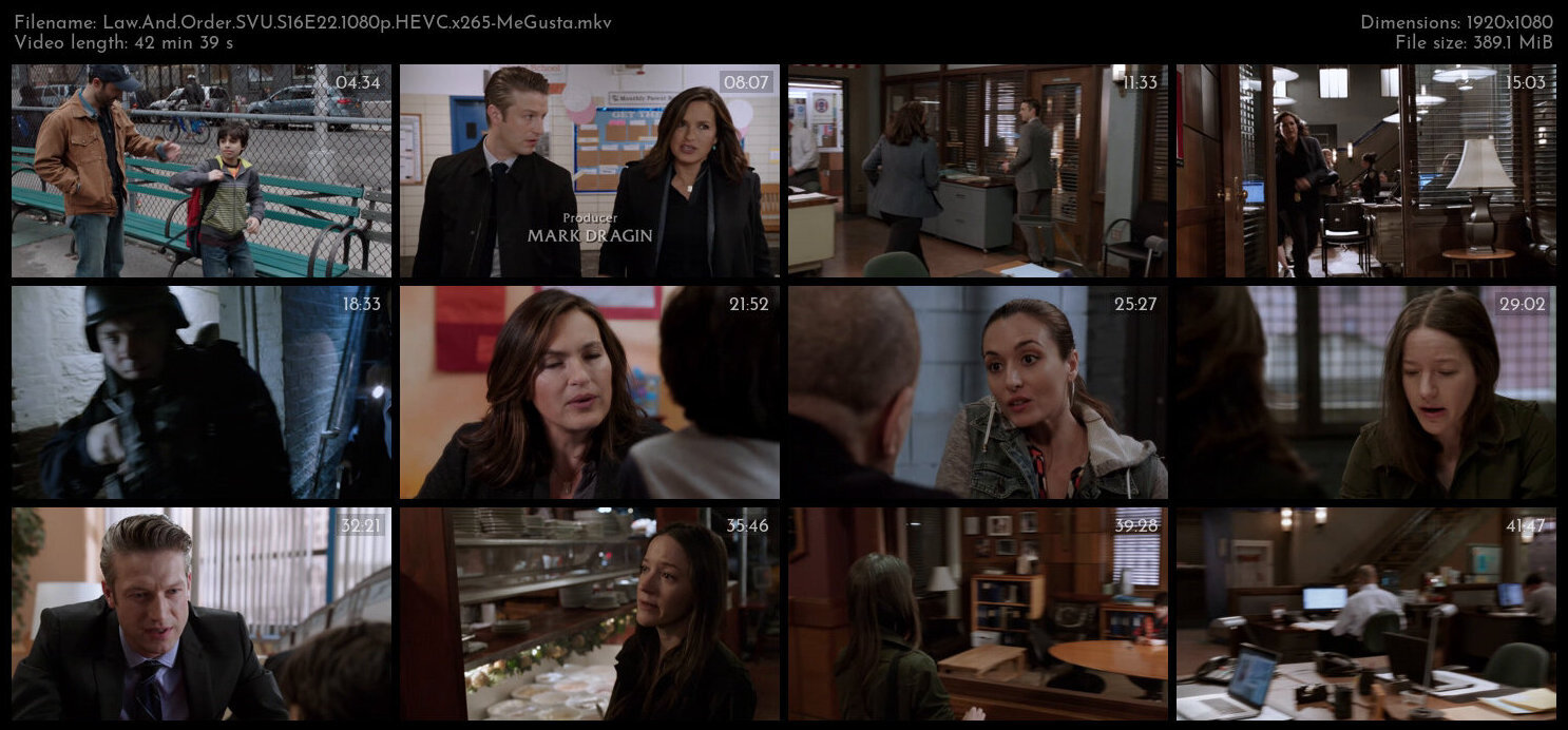 Law And Order SVU S16E22 1080p HEVC x265 MeGusta TGx