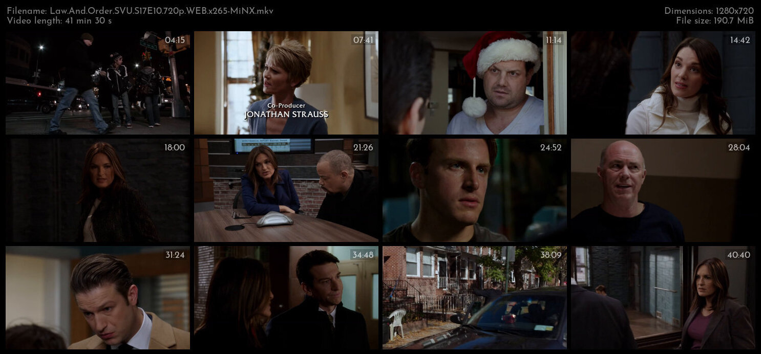 Law And Order SVU S17E10 720p WEB x265 MiNX TGx