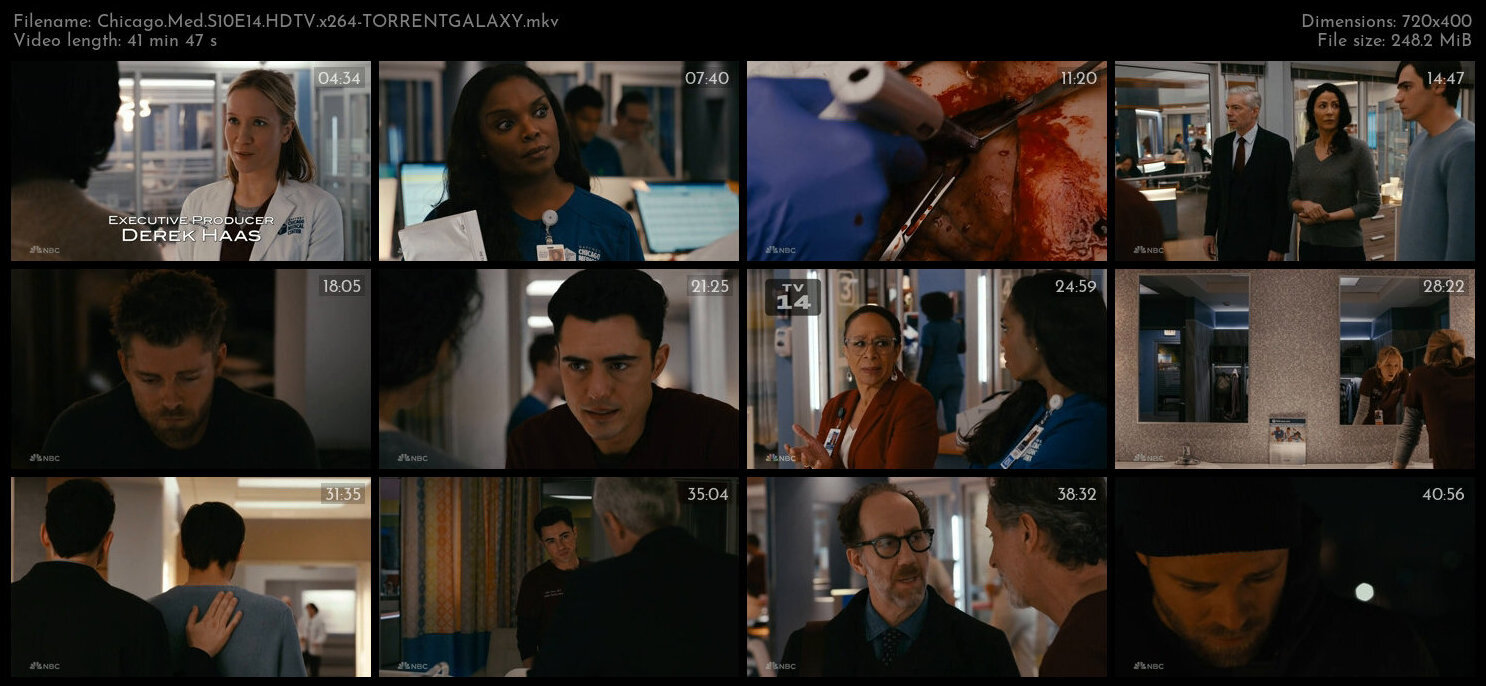 Chicago Med S10E14 HDTV x264 TORRENTGALAXY