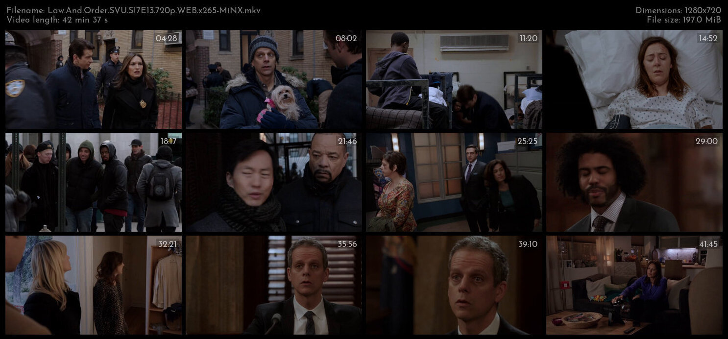 Law And Order SVU S17E13 720p WEB x265 MiNX TGx