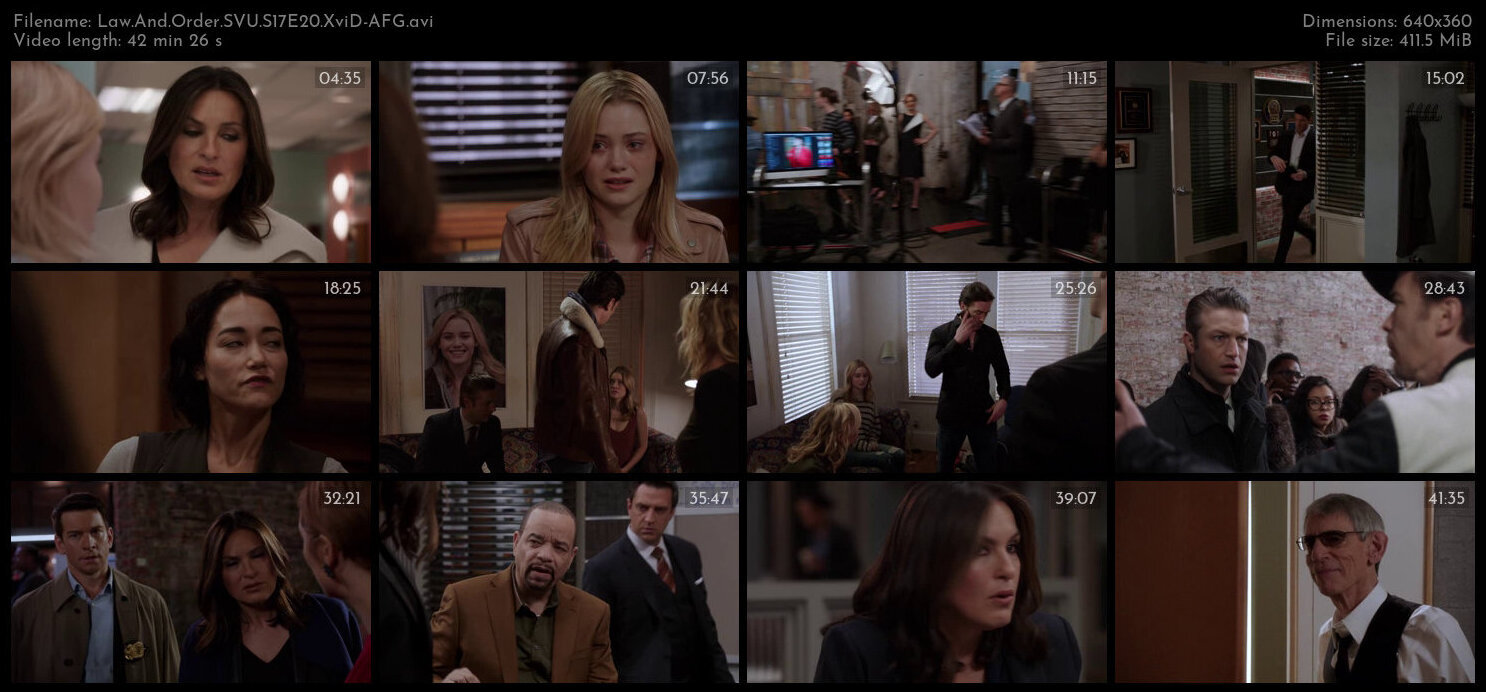 Law And Order SVU S17E20 XviD AFG TGx